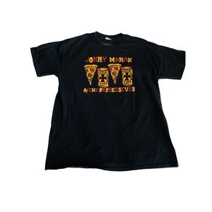 Contraband Jonny MANAK pizza  beer vintage print grunge Self destructo records